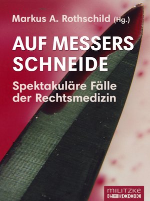 cover image of Auf Messers Schneide